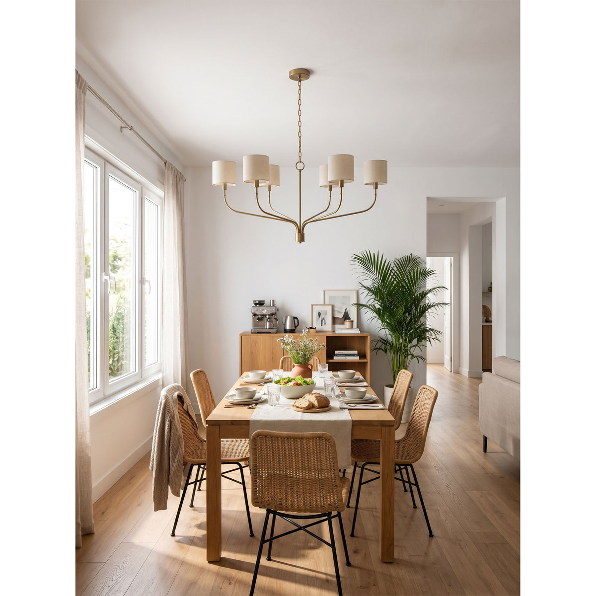 Camilla Tail Chandelier