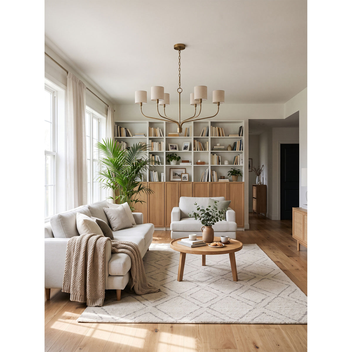 Camilla Tail Chandelier