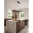 Load image into Gallery viewer, Camur Brass Linear Chandelier
