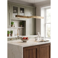 Load image into Gallery viewer, Camur Brass Linear Chandelier
