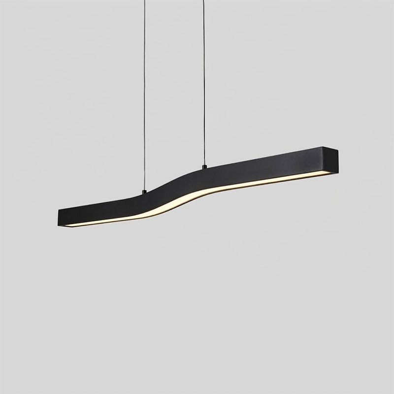 Camur Brass Linear Chandelier