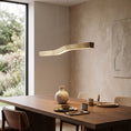 Load image into Gallery viewer, Camur Brass Linear Chandelier

