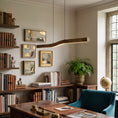 Load image into Gallery viewer, Camur Brass Linear Chandelier
