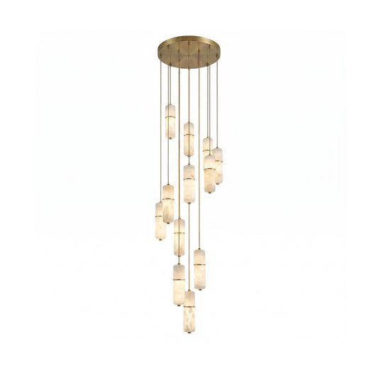 Cannula Alabaster Chandelier
