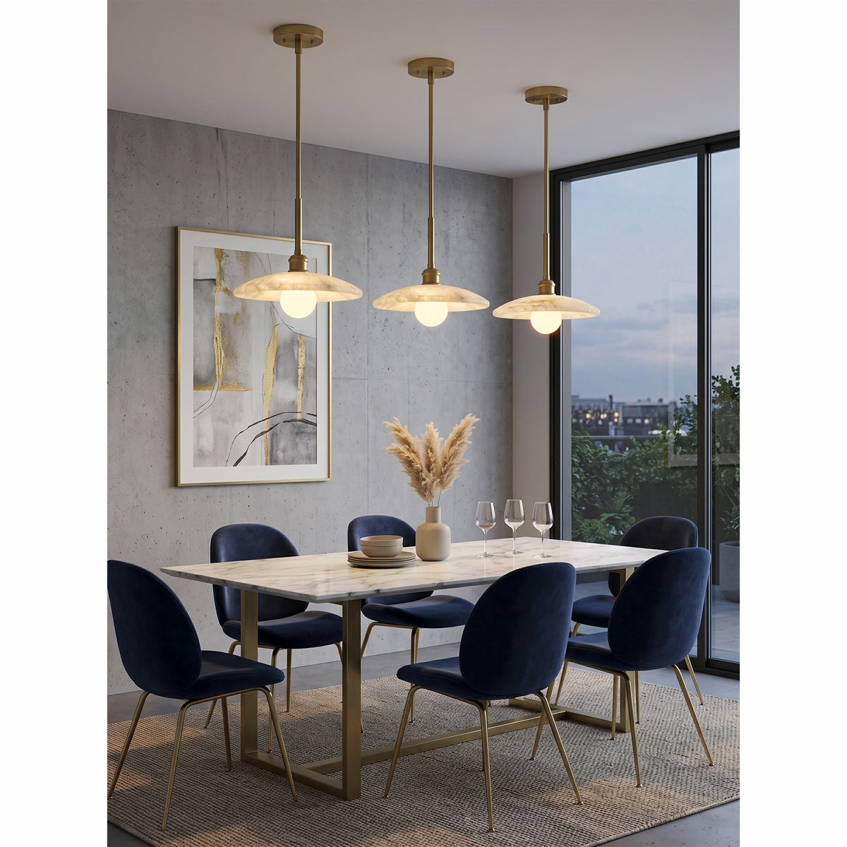 Cantina Alabaster Pendant Lamp – detail 9
