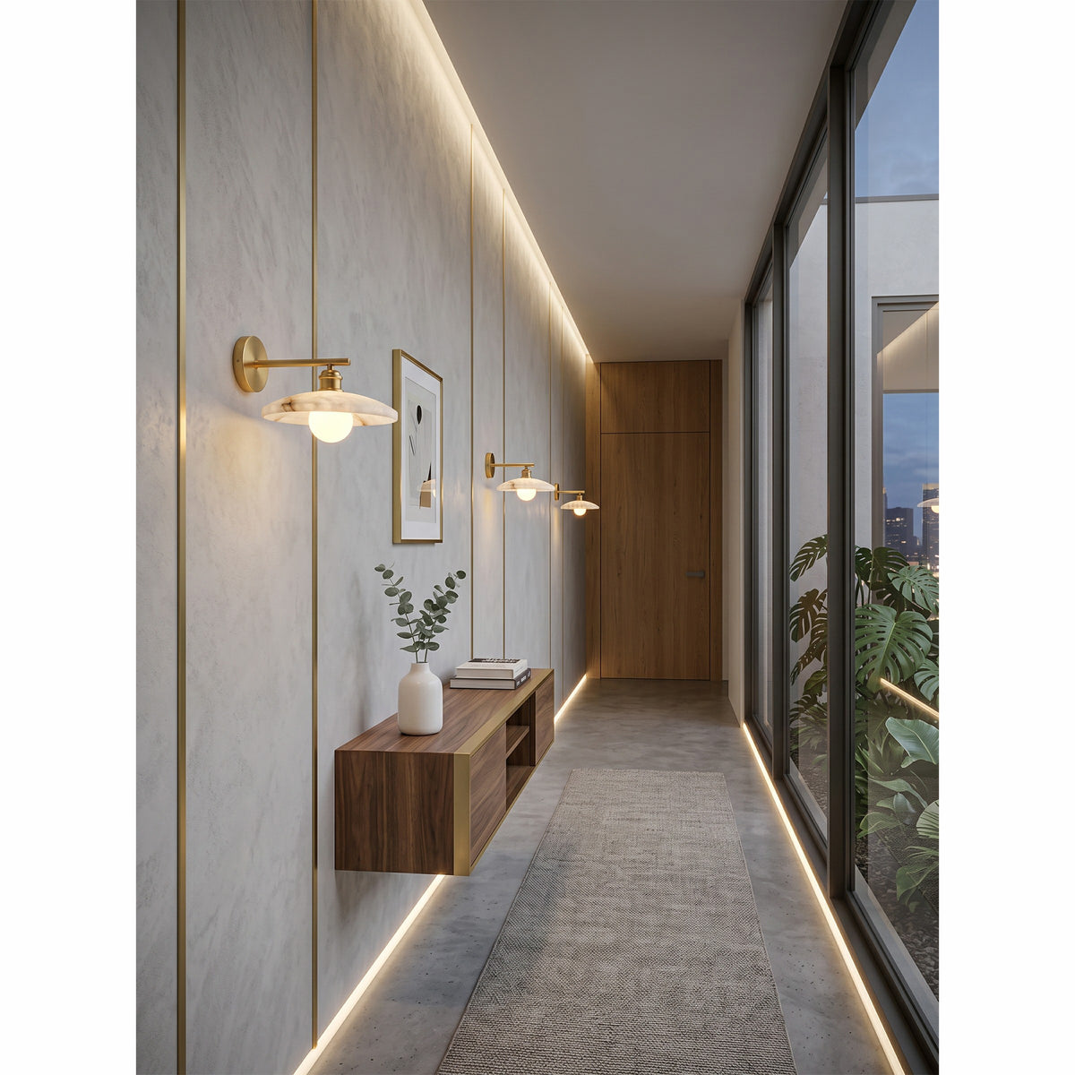 Cantina Alabaster Wall Sconce – detail 10