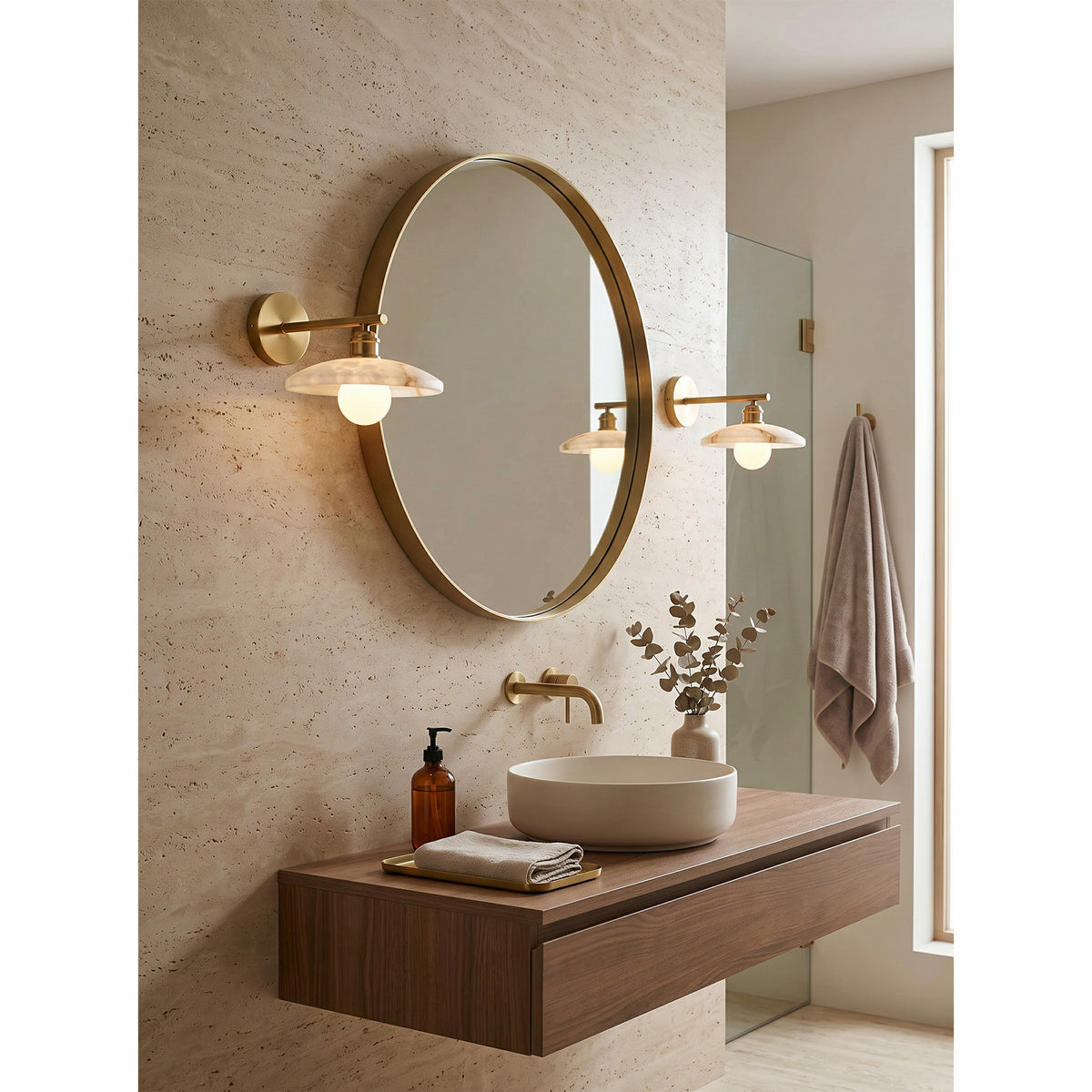 Cantina Alabaster Wall Sconce – detail 12