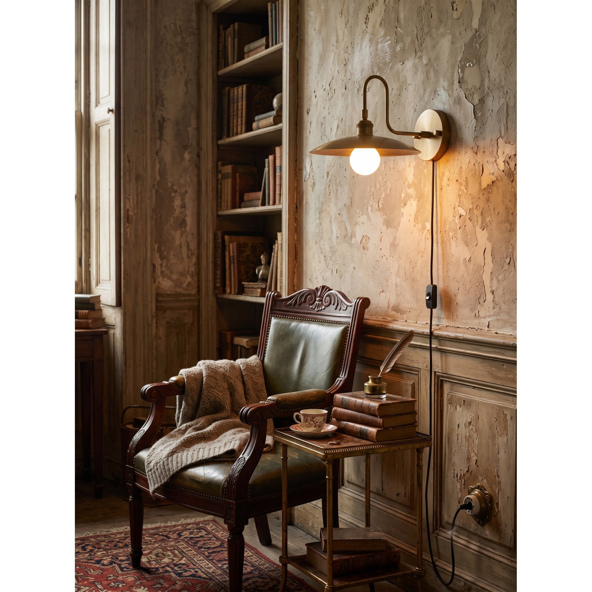 Cantina Plug-in Wall Sconce