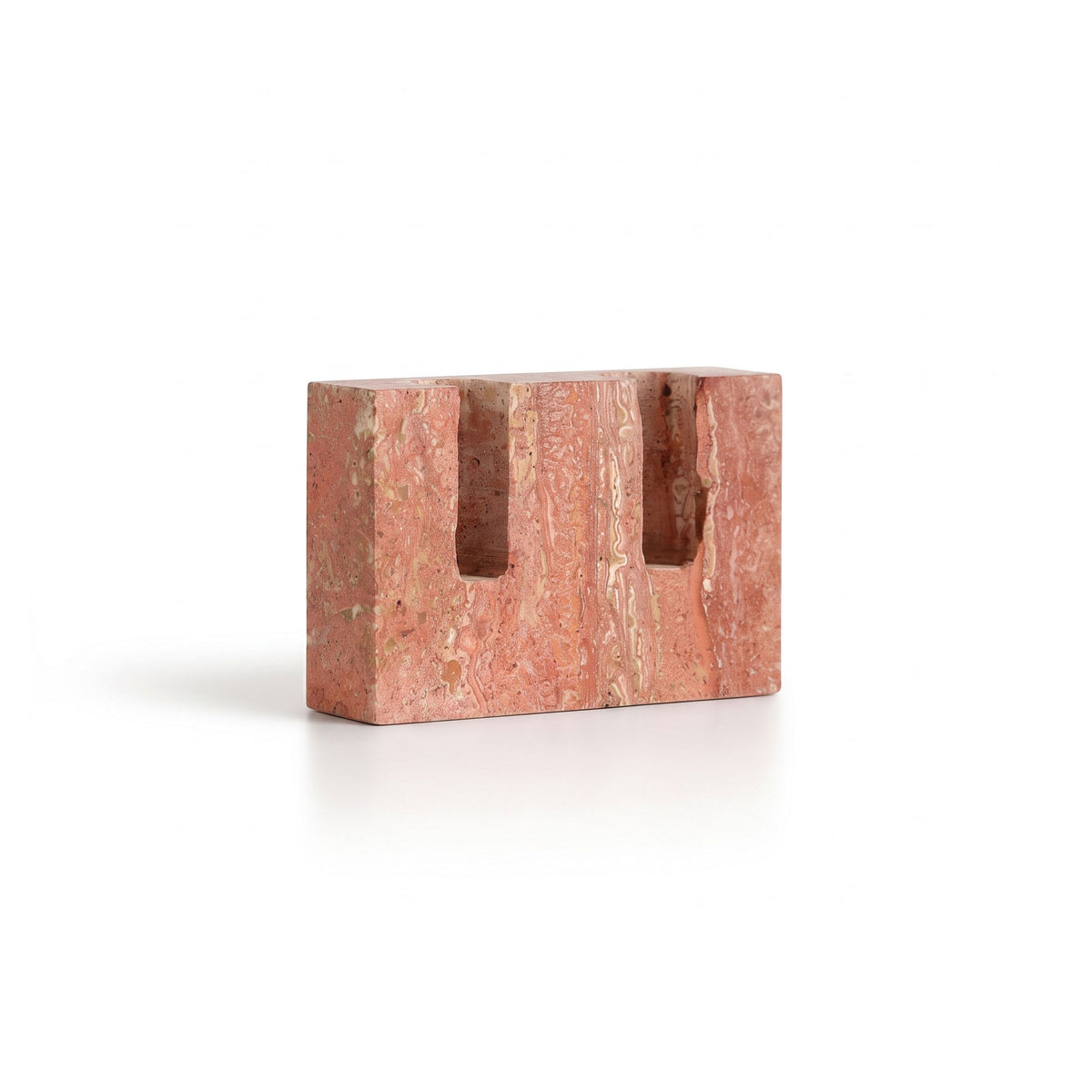 Canyon Marble Double Candle Holder