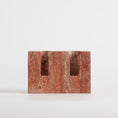 Load image into Gallery viewer, Canyon Marble Double Candle Holder
