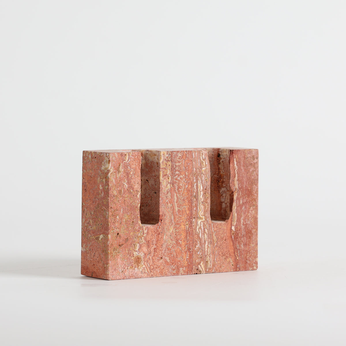 Canyon Marble Double Candle Holder