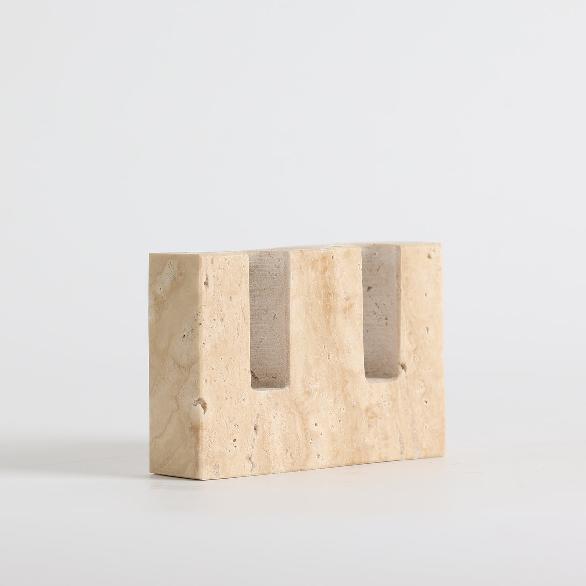 Canyon Marble Double Candle Holder