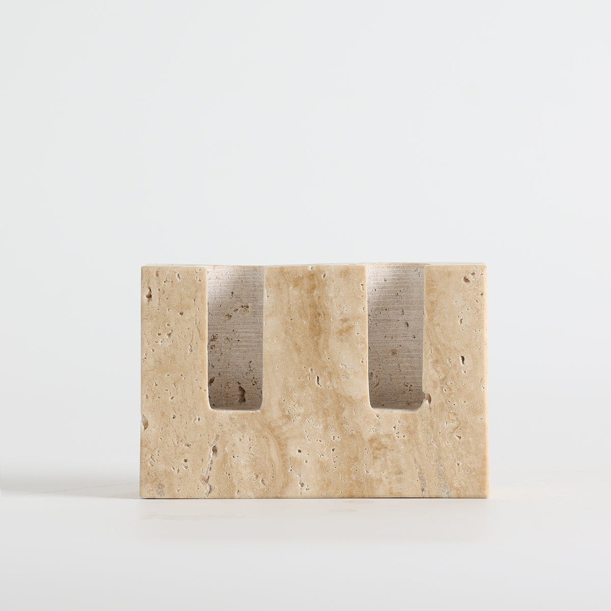 Canyon Marble Double Candle Holder