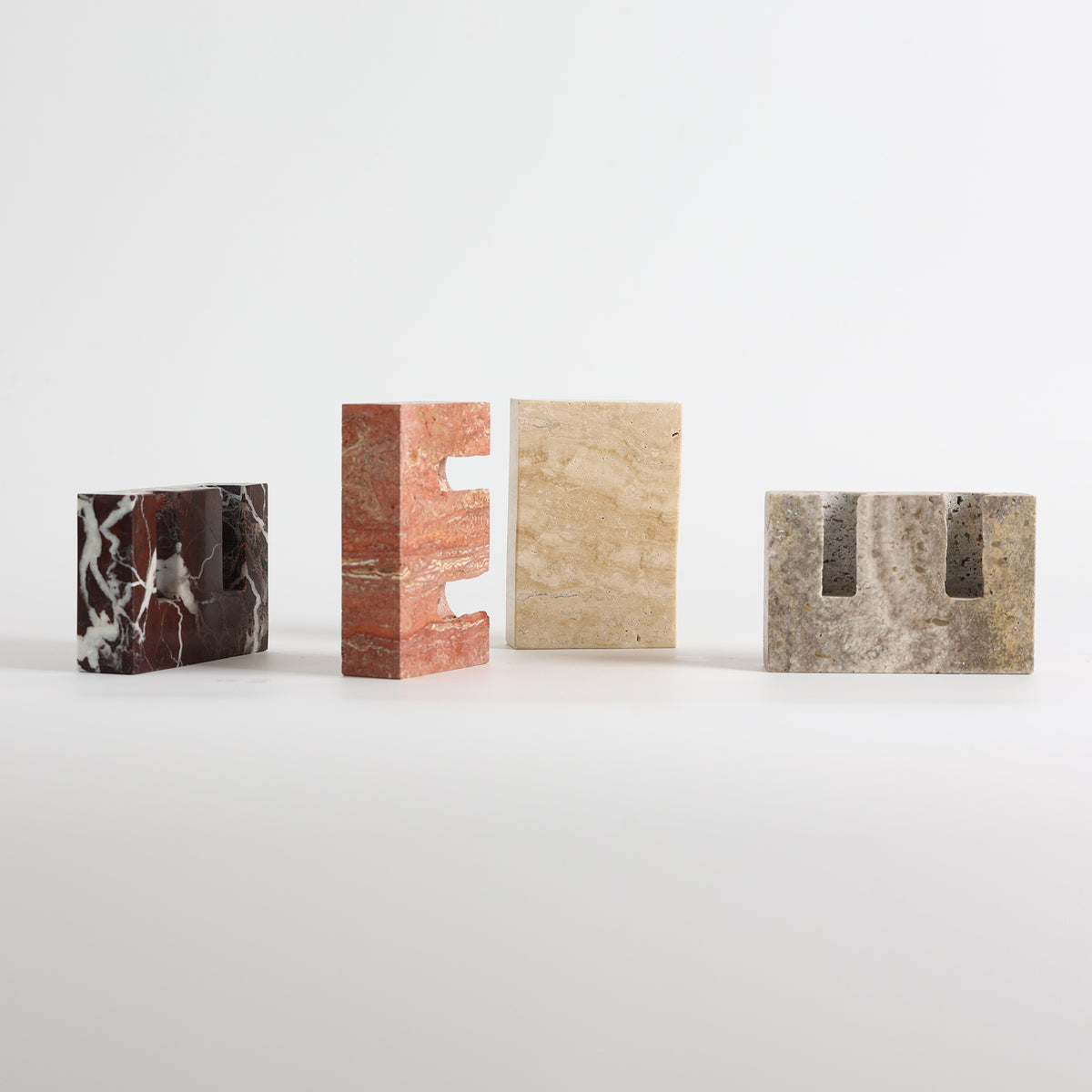 Canyon Marble Double Candle Holder