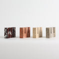 Load image into Gallery viewer, Canyon Marble Double Candle Holder
