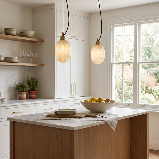 Capsa Alabaster Pendant Lamp