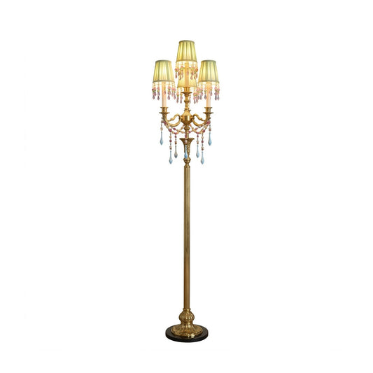Carins Pleated Floor Lamp