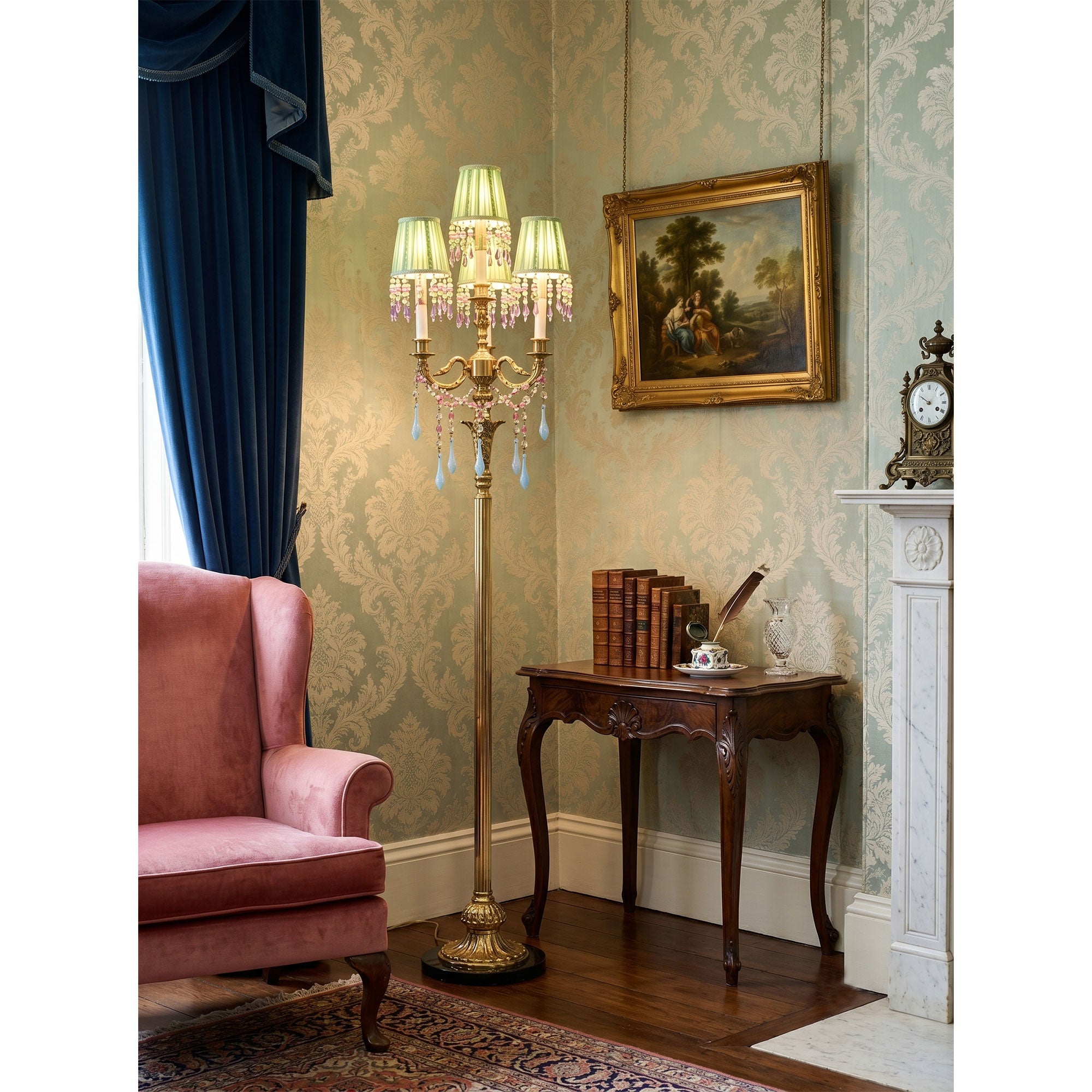 Carins Pleated Floor Lamp