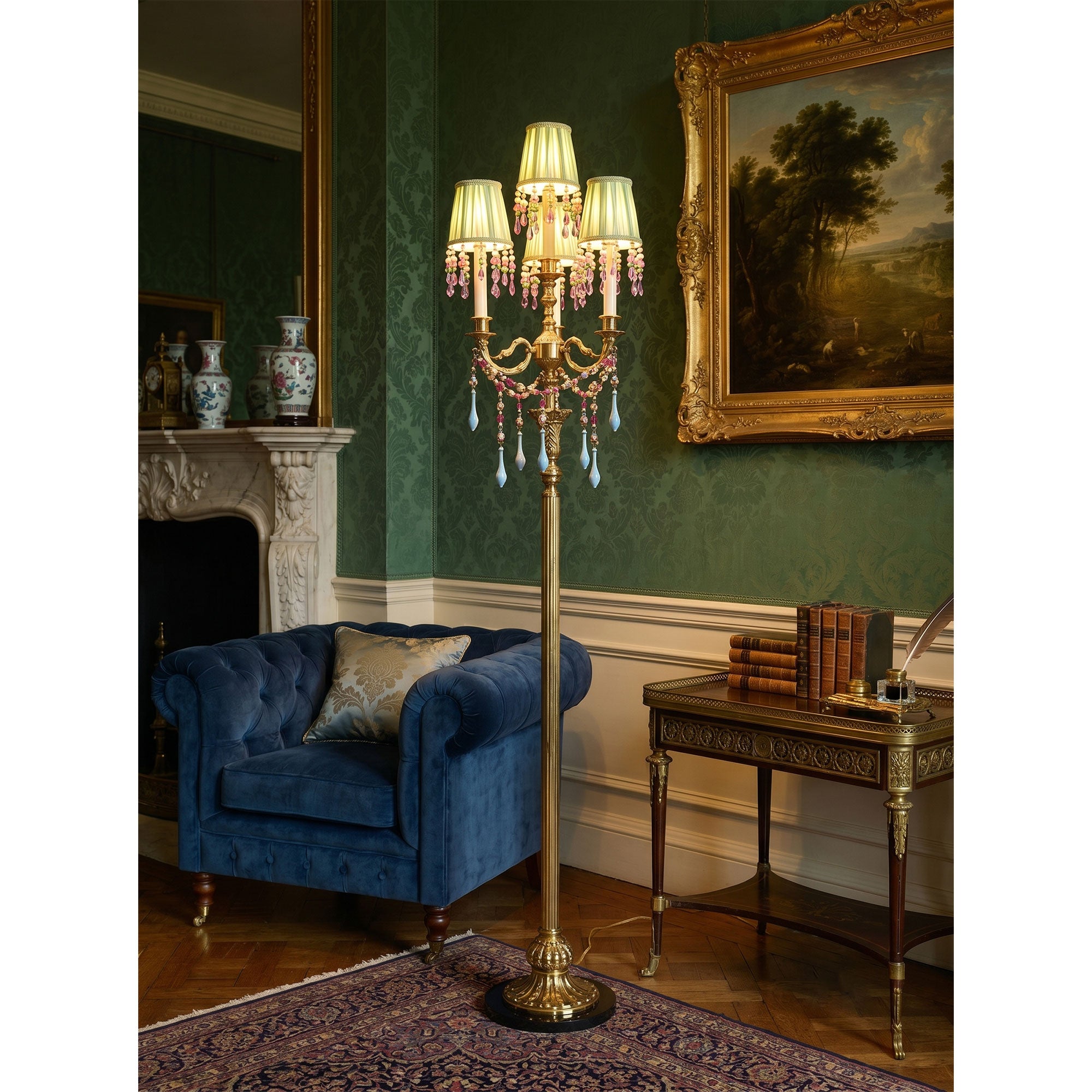 Carins Pleated Floor Lamp