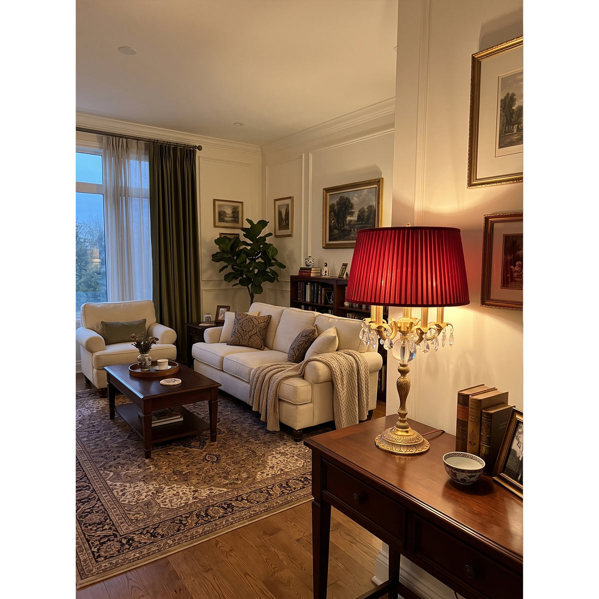 Carlton Candelabra Table Lamp