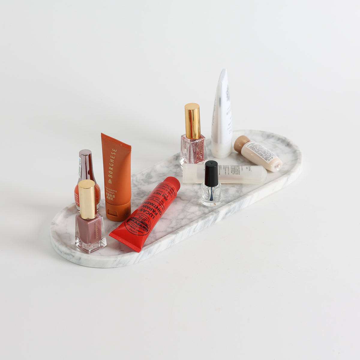 Carmel Marble Vanity Tray