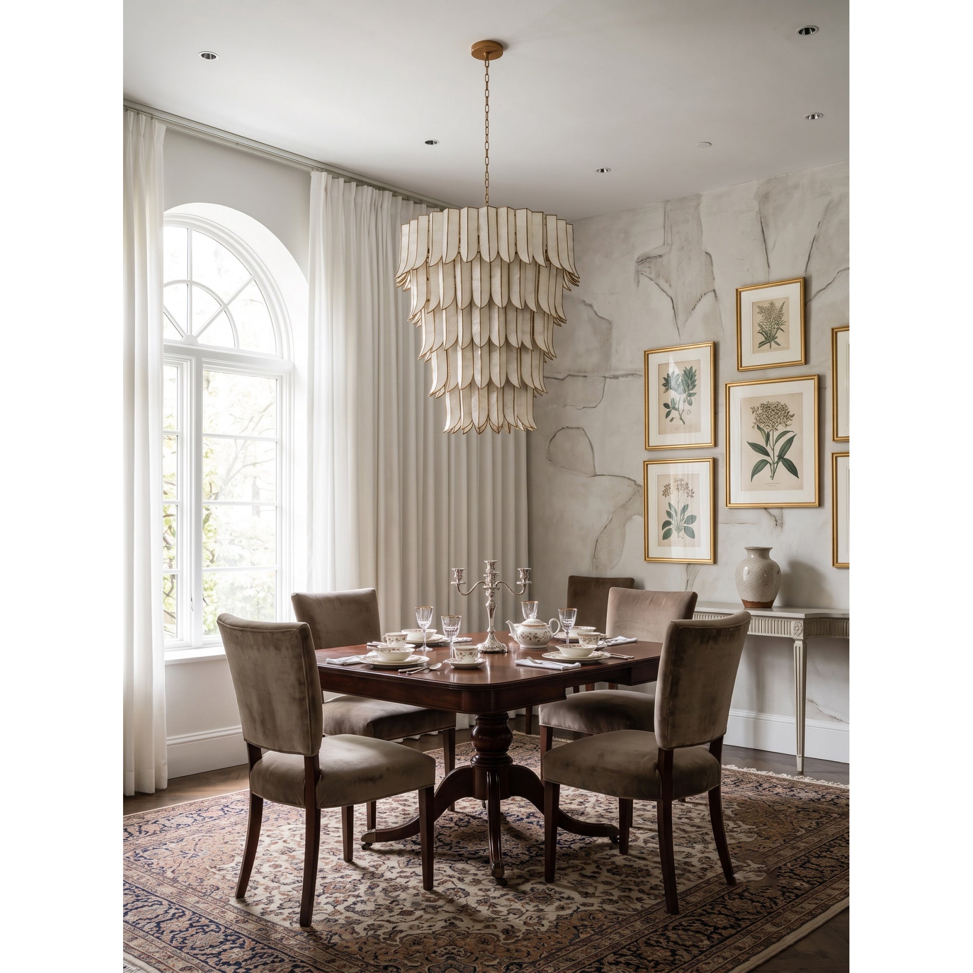Cartagena Shell Chandelier
