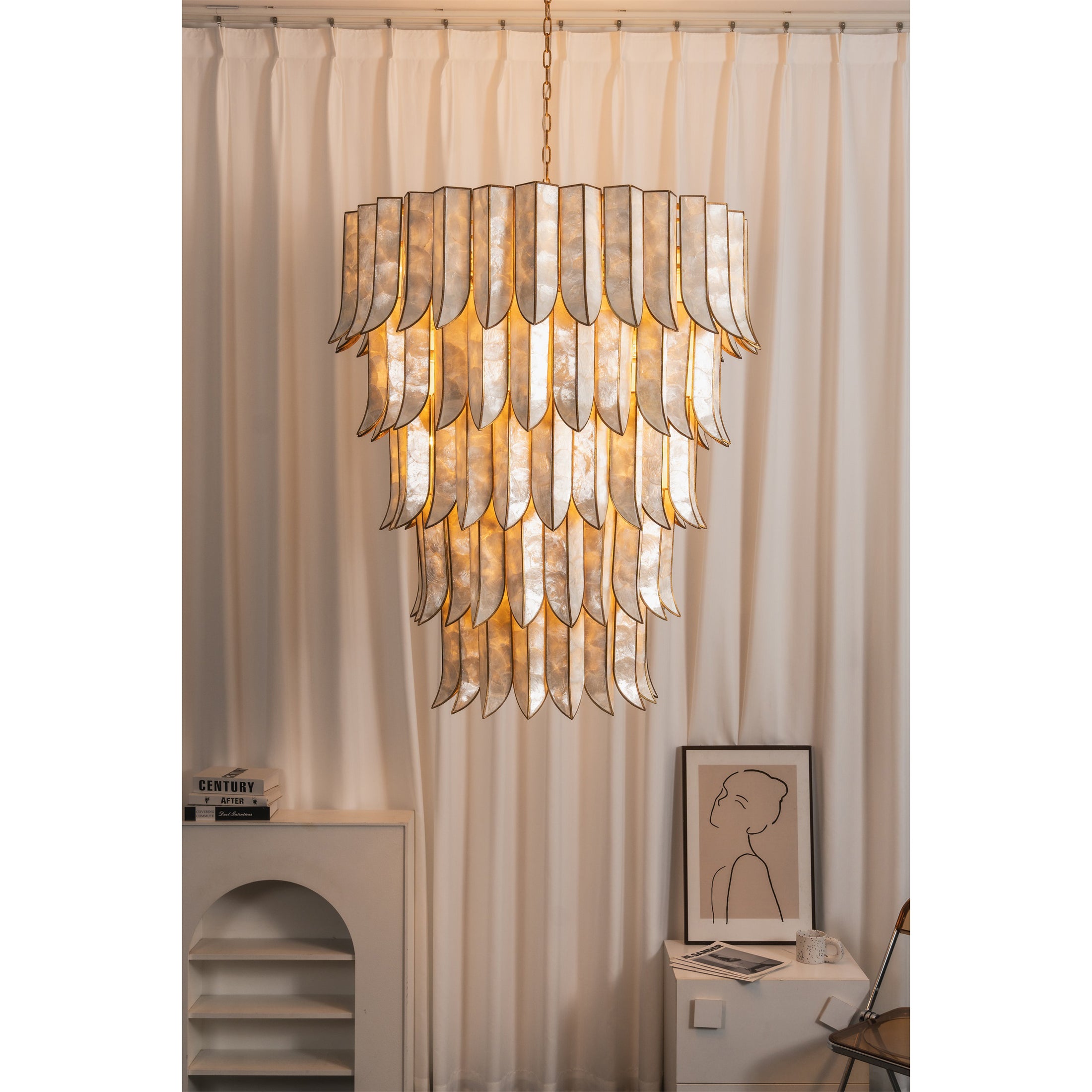 Cartagena Shell Chandelier