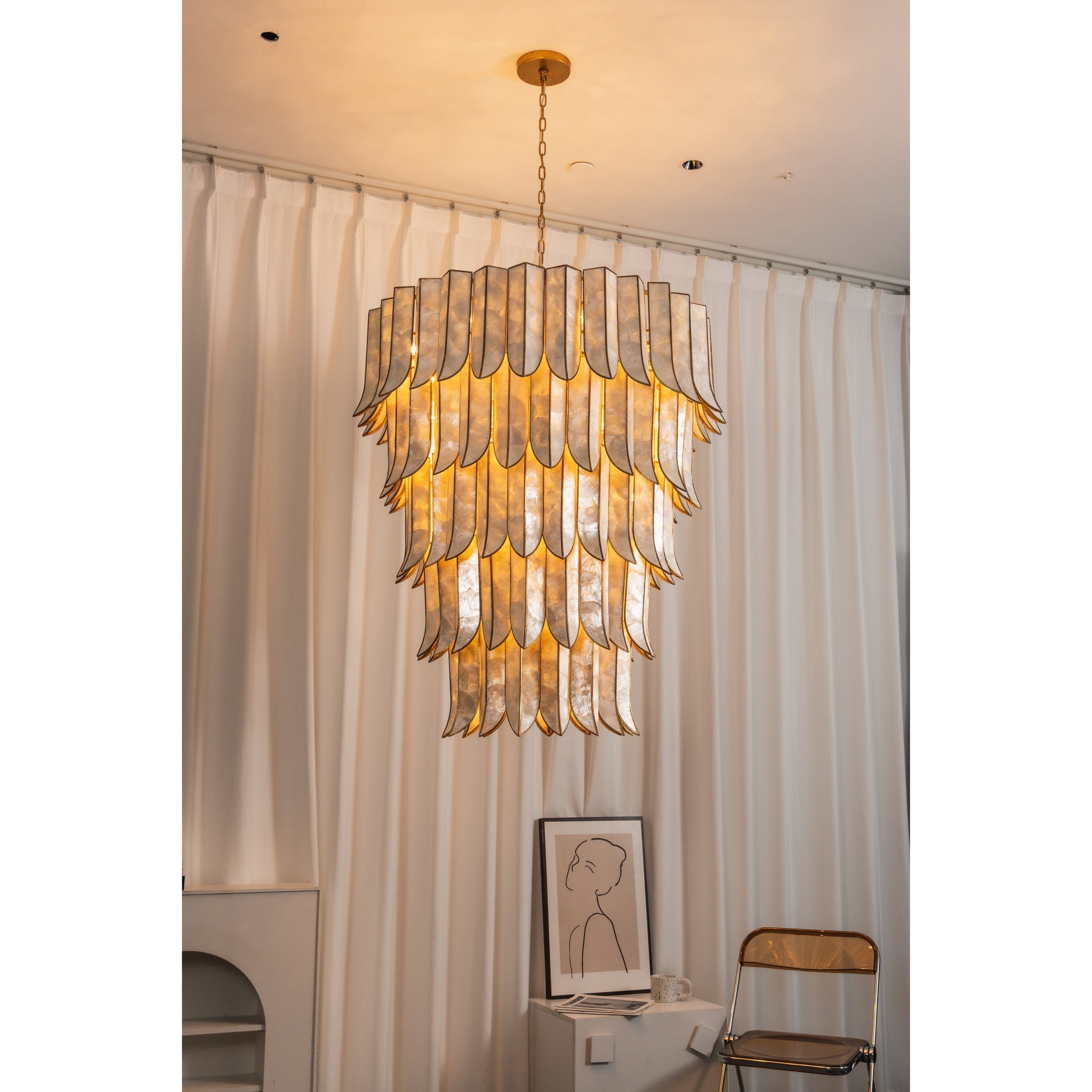 Cartagena Shell Chandelier