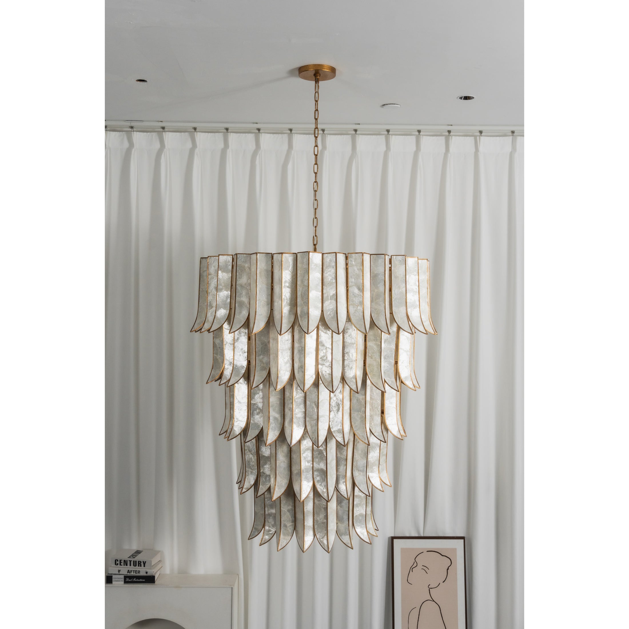 Cartagena Shell Chandelier