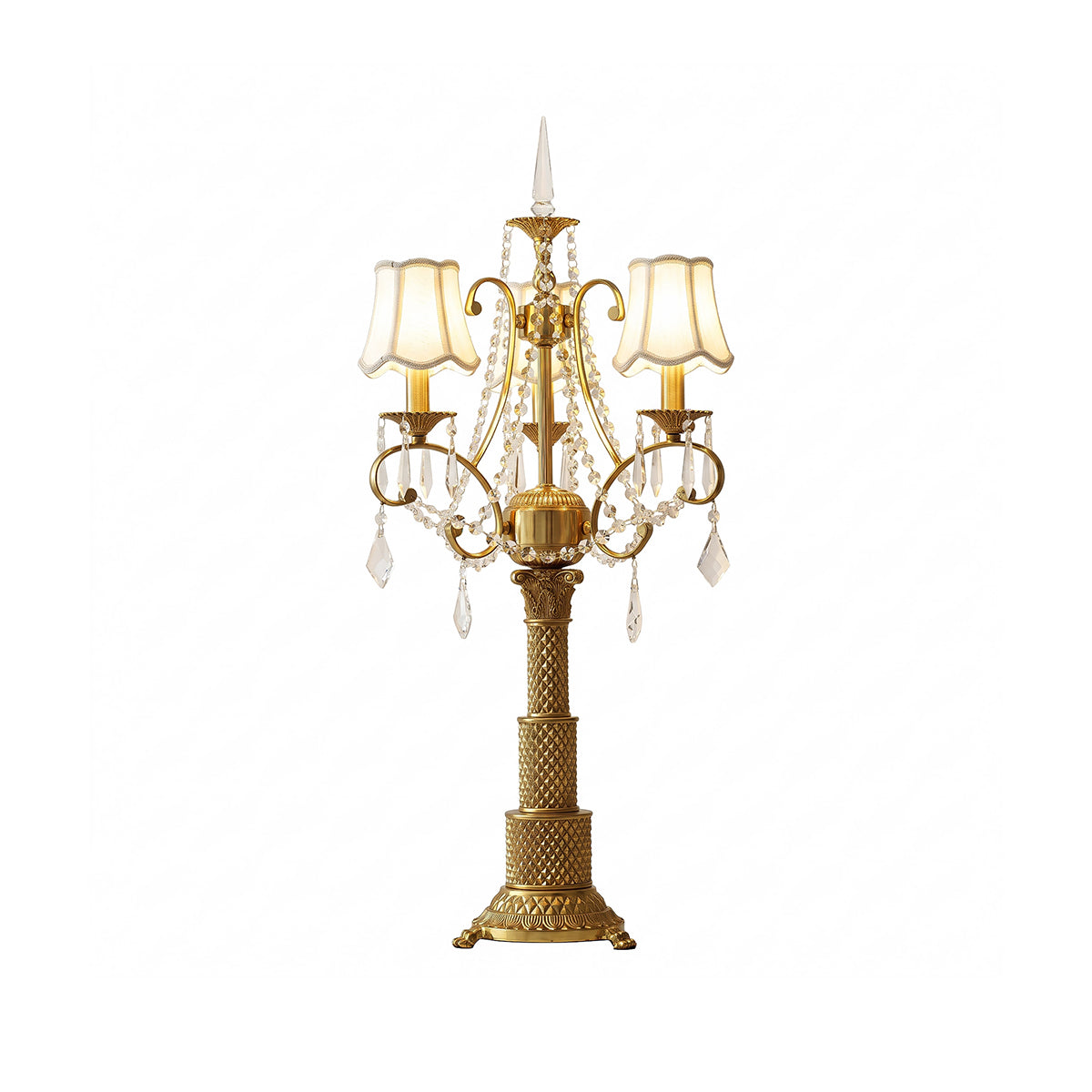 مصباح طاولة Cavendish Lattice Candelabra