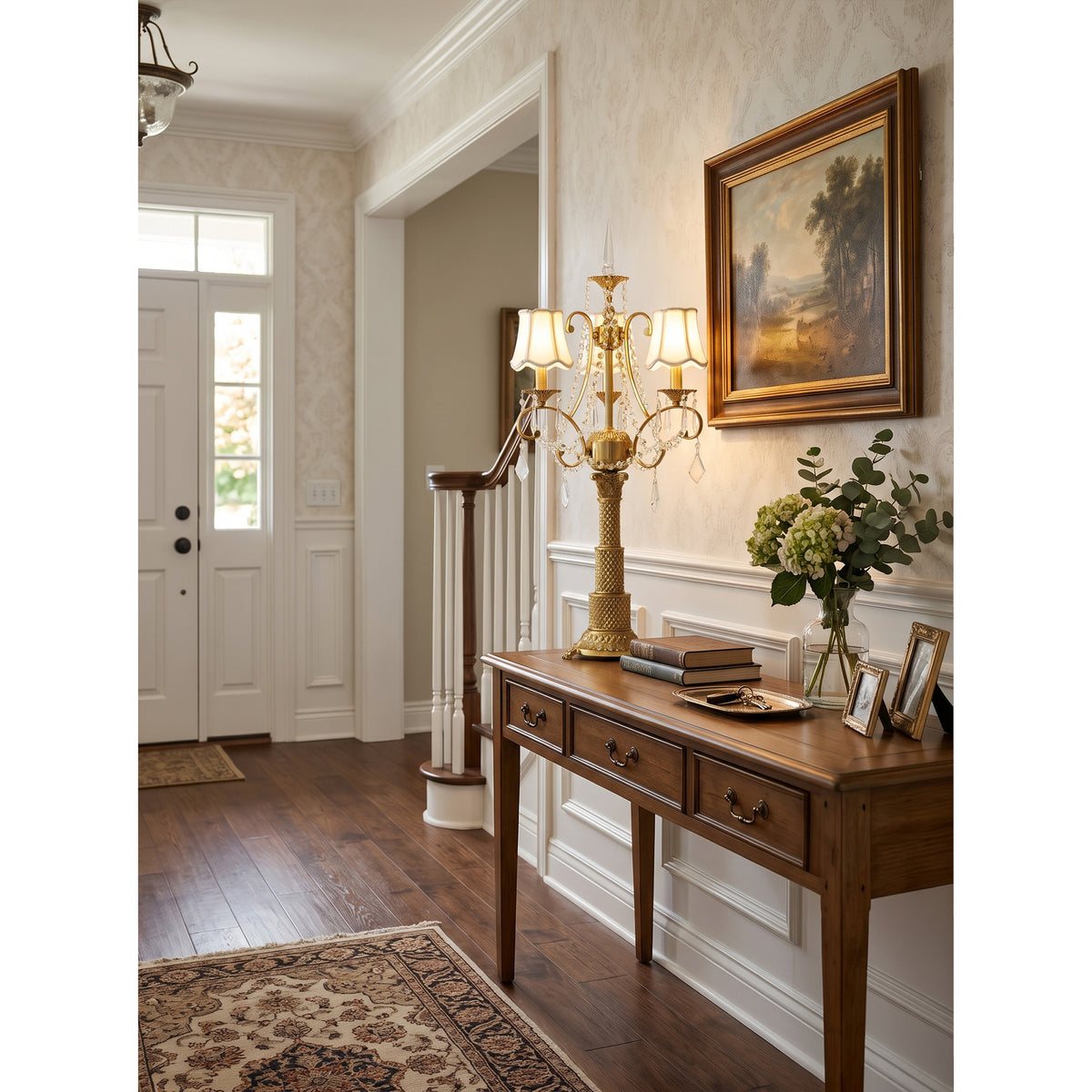 مصباح طاولة Cavendish Lattice Candelabra