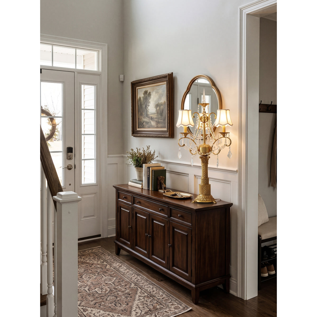 مصباح طاولة Cavendish Lattice Candelabra