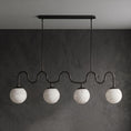 Bild in die Galerieansicht laden, Cecil Alabaster Linear Pendant Lamp
