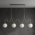 Bild in die Galerieansicht laden, Cecil Alabaster Linear Pendant Lamp
