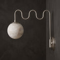 Load image into Gallery viewer, Cecil Alabaster Wall Sconce
