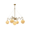 Load image into Gallery viewer, Cecil Balanced Glass Chandelier

