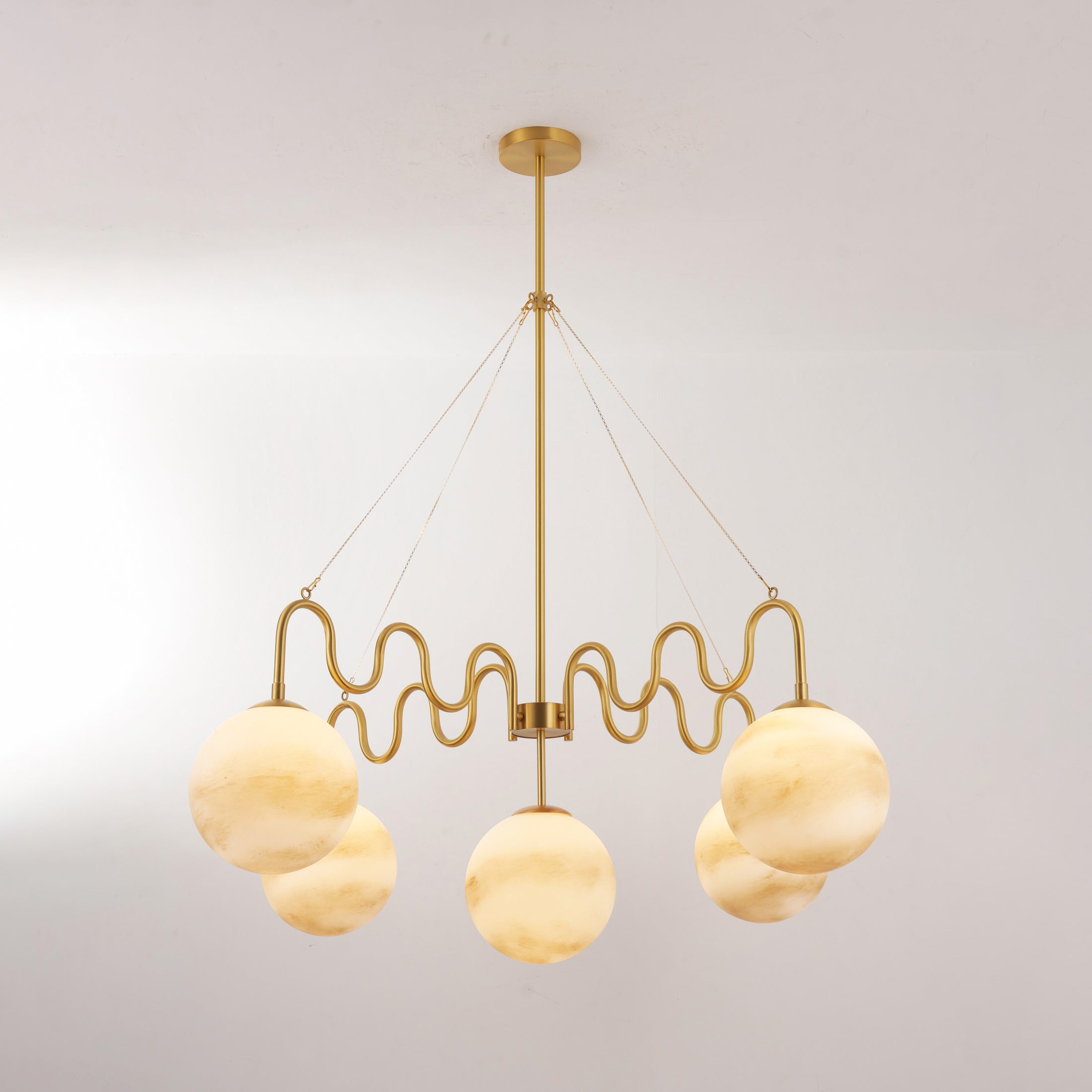 Cecil Balanced Glass Chandelier
