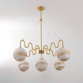 Load image into Gallery viewer, Cecil Balanced Glass Chandelier

