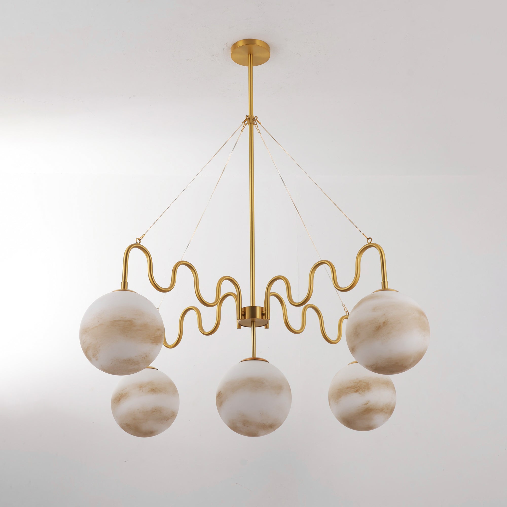 Cecil Balanced Glass Chandelier