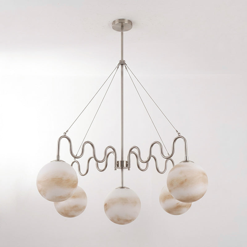 Cecil Balanced Glass Chandelier