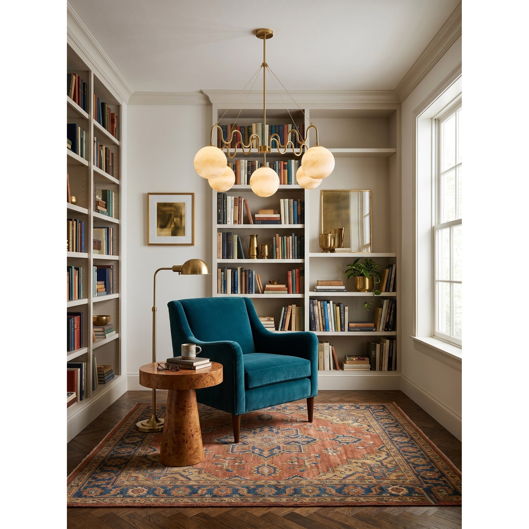 Cecil Balanced Glass Chandelier