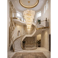 Load image into Gallery viewer, Celestia Luxury Crystal Chandelier
