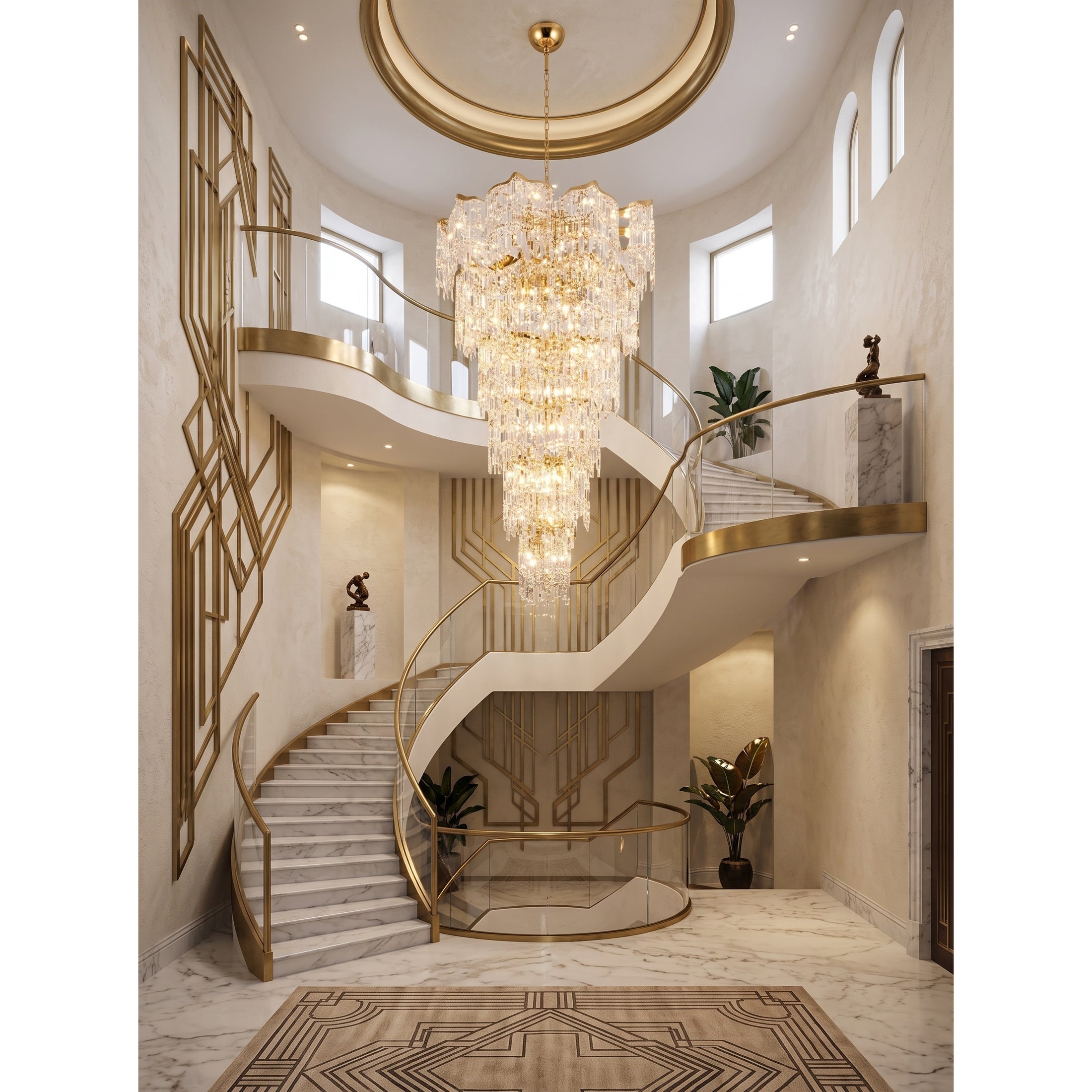 Celestia Luxury Crystal Chandelier
