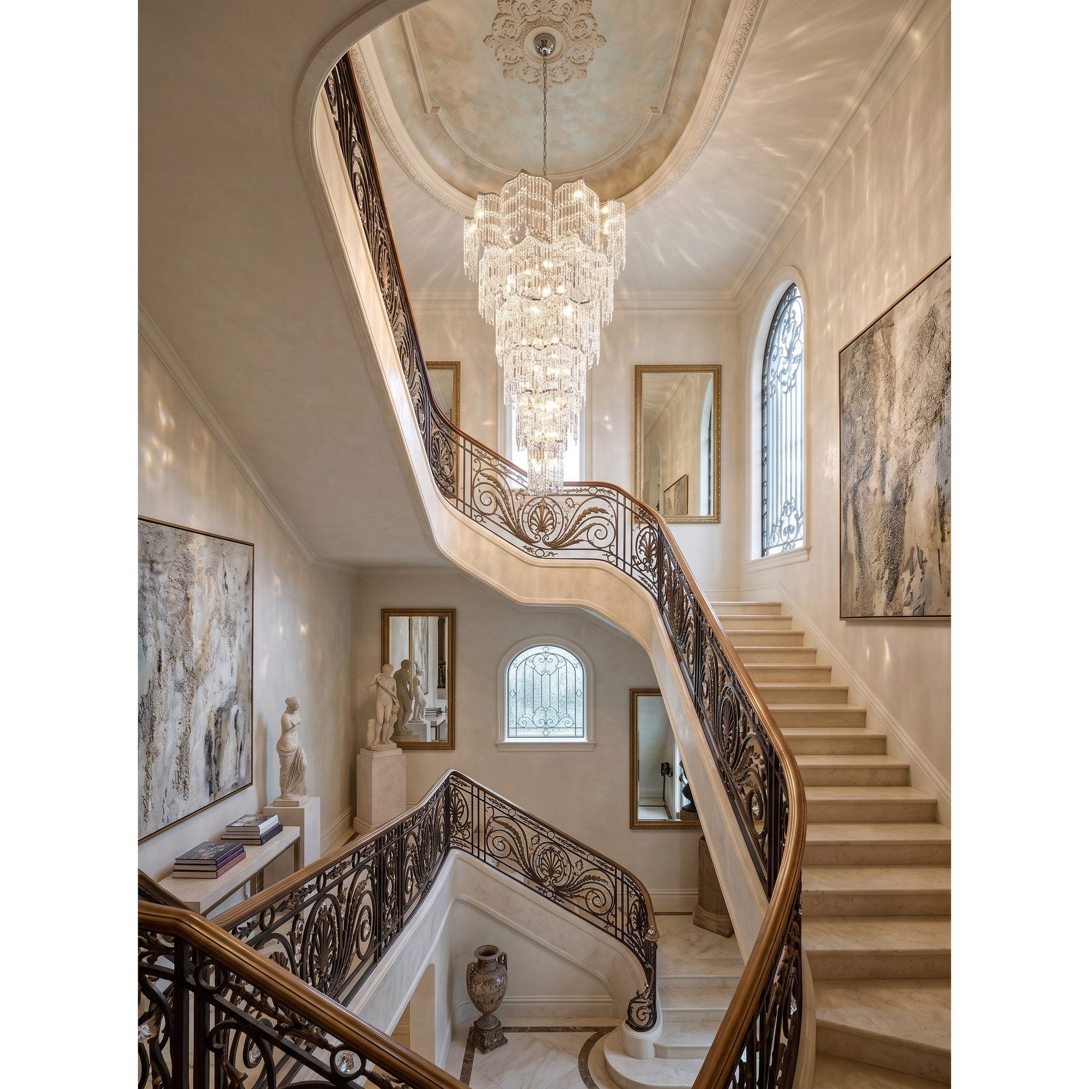 Celestia Luxury Crystal Chandelier