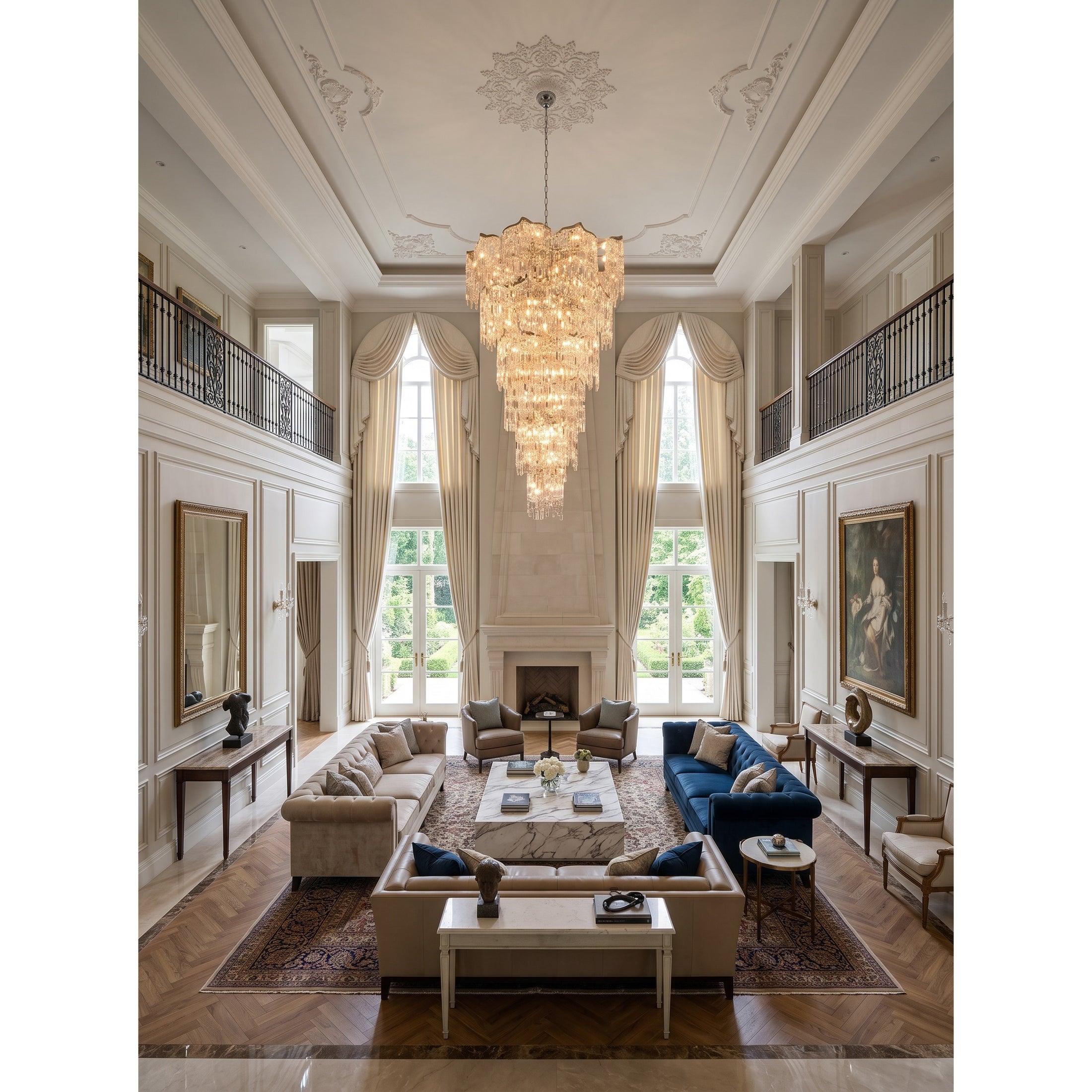 Celestia Luxury Crystal Chandelier