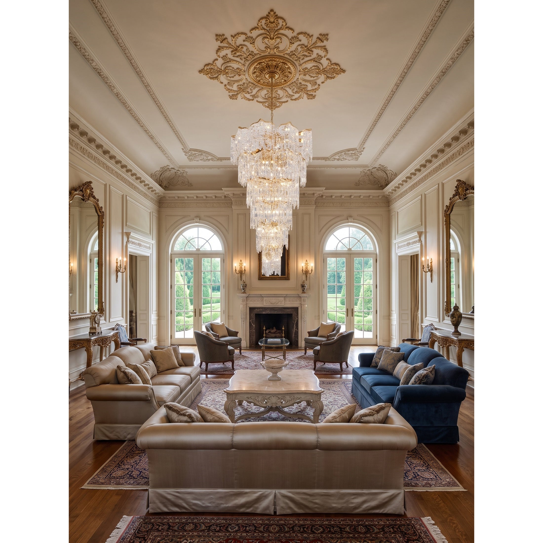 Celestia Luxury Crystal Chandelier