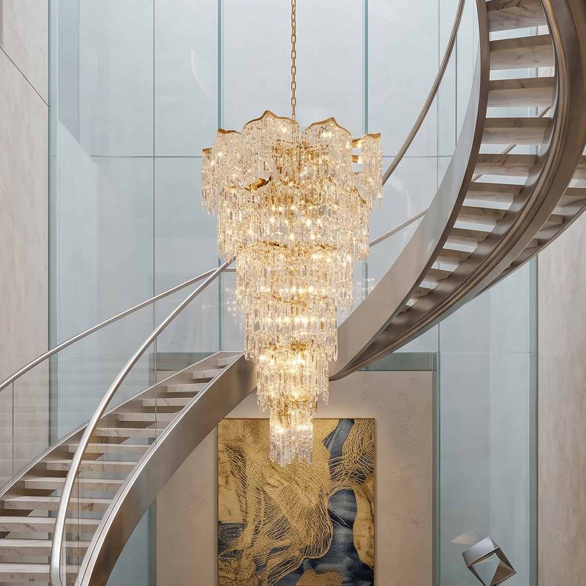 Celestia Luxury Crystal Chandelier