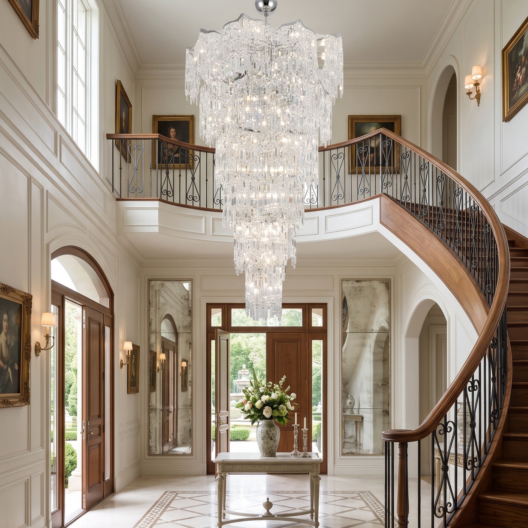Celestia Luxury Crystal Chandelier