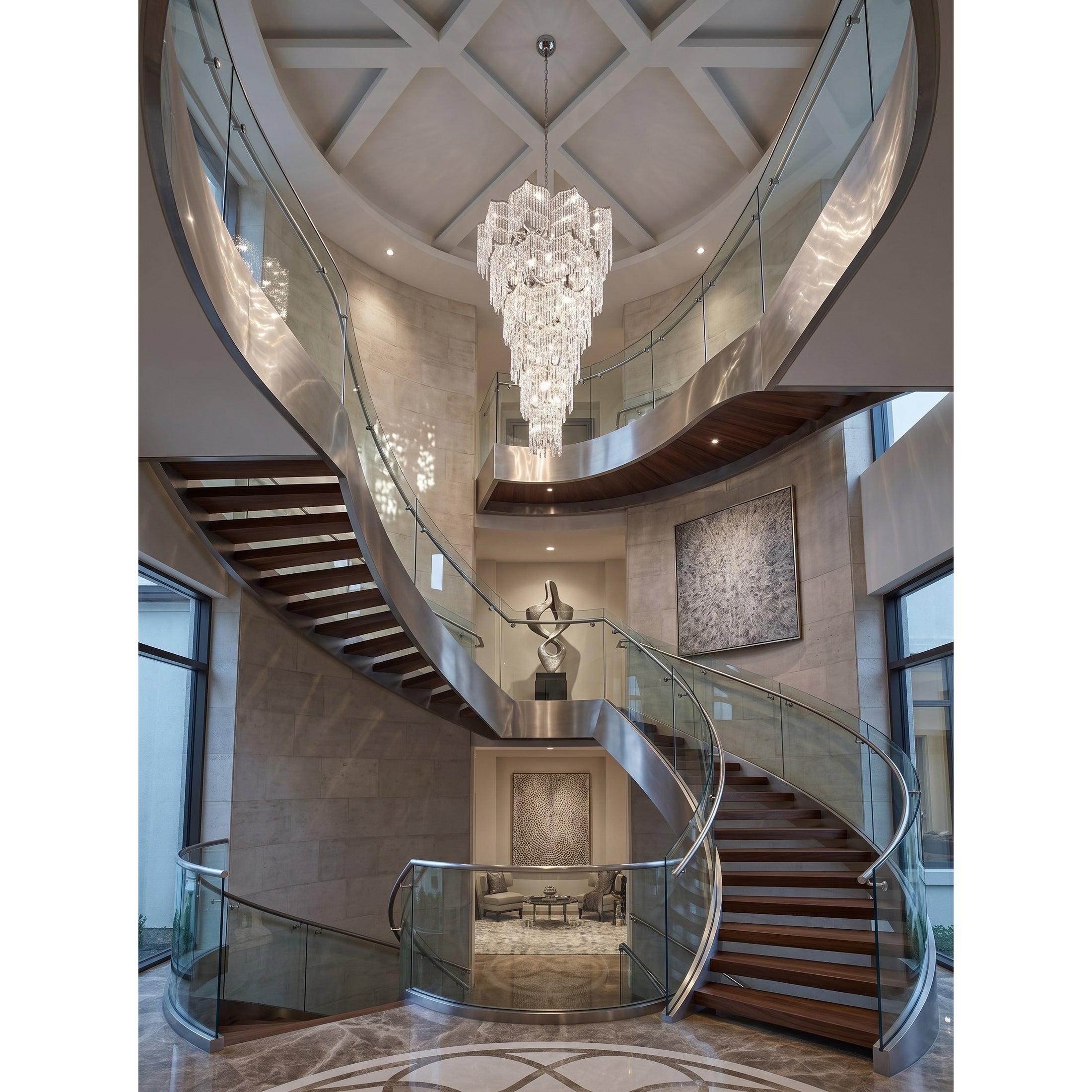 Celestia Luxury Crystal Chandelier
