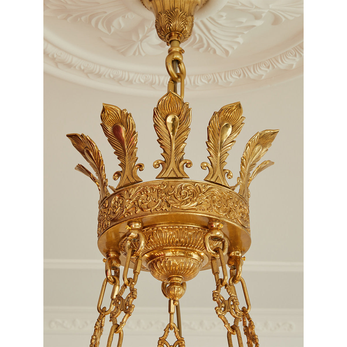 Céline Brass Chandelier